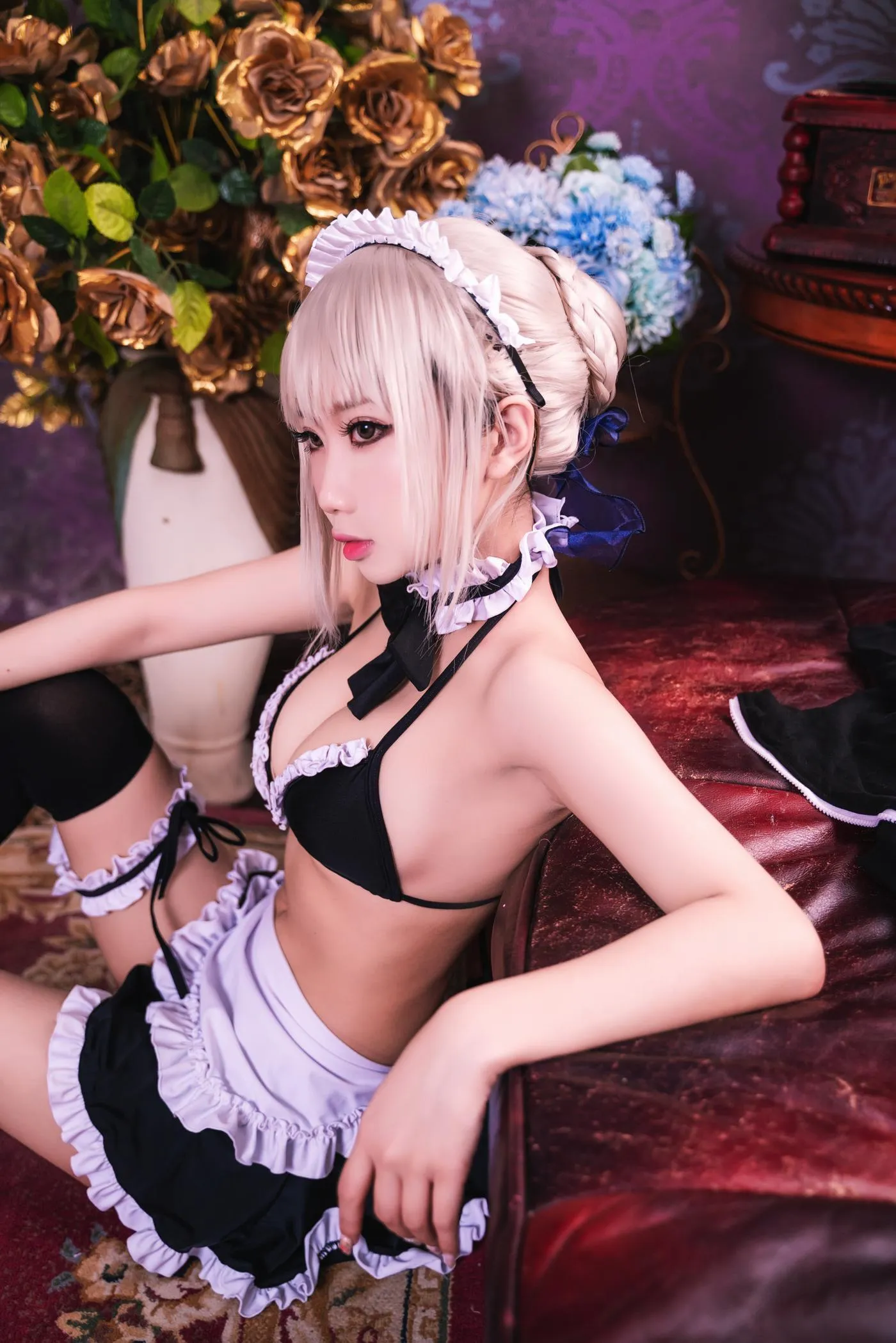 鬼畜瑶在不在w – NO.29 黑呆女仆 [26P]插图